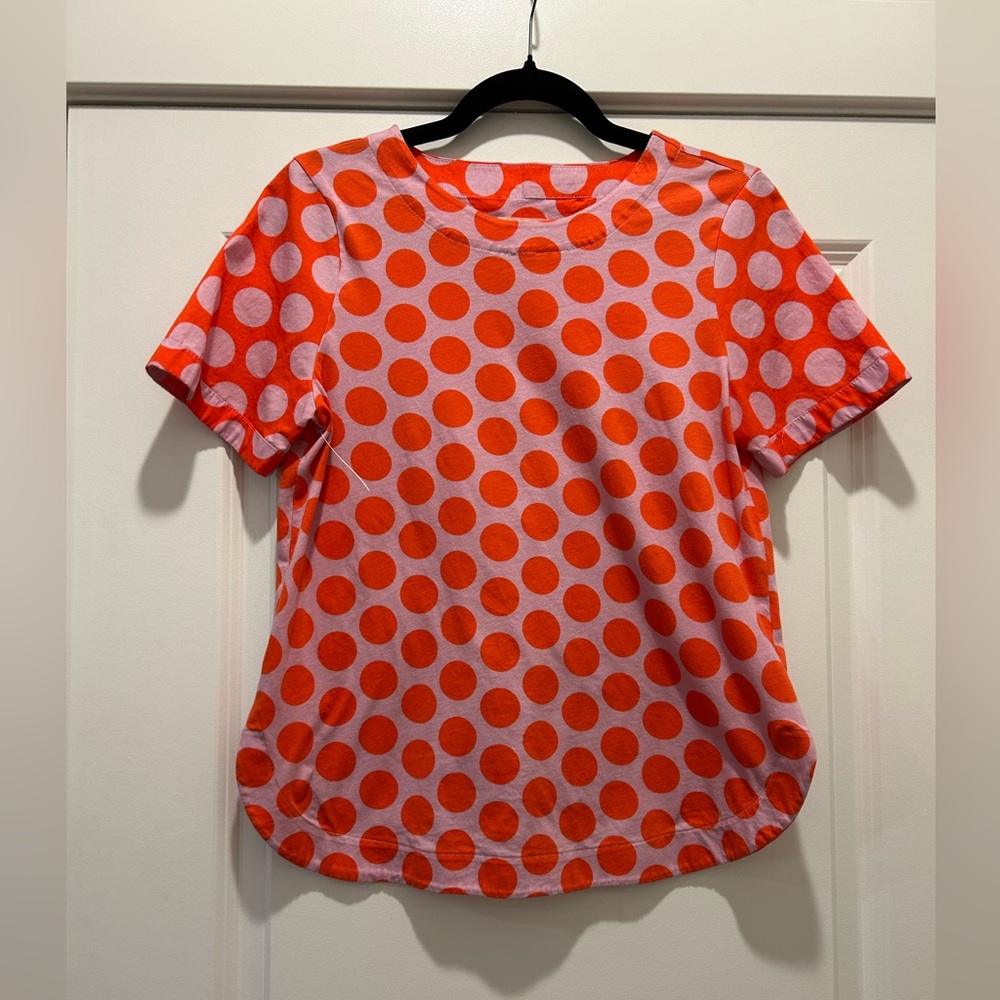 Maeve Classic Polka Dot Tee - Picture 3 of 6